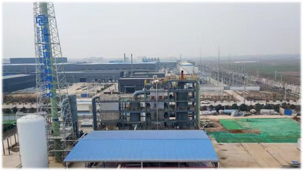 陜西蒲城海泰高端液晶顯示材料生產項目建設工程施工紀實